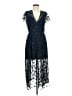 Current Air 100% Polyester Blue Casual Dress Size M - photo 1