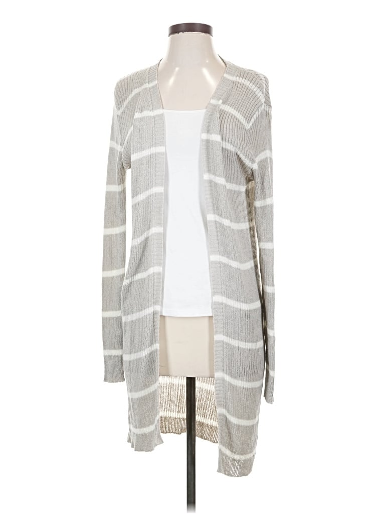 Pre-owned Doe & Rae Cardigan Sweater In Gray