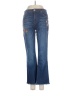 Zara Hearts Blue Jeans Size 4 - photo 1