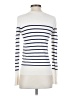 Zara Stripes White Turtleneck Sweater Size S - photo 2