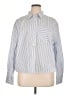 J.Crew 100% Cotton Stripes Blue Long Sleeve Button-Down Shirt Size XL - photo 1