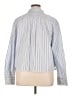 J.Crew 100% Cotton Stripes Blue Long Sleeve Button-Down Shirt Size XL - photo 2