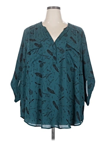 Harry Potter 3/4 Sleeve Blouse (view 1)
