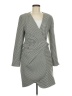 Jason Wu 100% Polyester Gray Coat Size M - photo 1