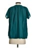 Unbranded Teal Short Sleeve Blouse Size S - photo 2
