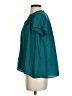 Unbranded Teal Short Sleeve Blouse Size S - photo 5