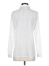 T Tahari 100% Polyester Polka Dots White Long Sleeve Blouse Size XS - photo 2