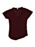 P.J. Salvage Burgundy Short Sleeve Top Size S (kids) - photo 1
