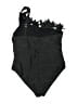 Unbranded Solid Black Swimsuit Bottoms Size L - photo 2