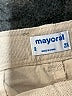 Mayoral Solid Tan Khaki Shorts Size 2 - photo 3