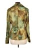 Etcetera Animal Print Gold Long Sleeve Blouse Size L - photo 2