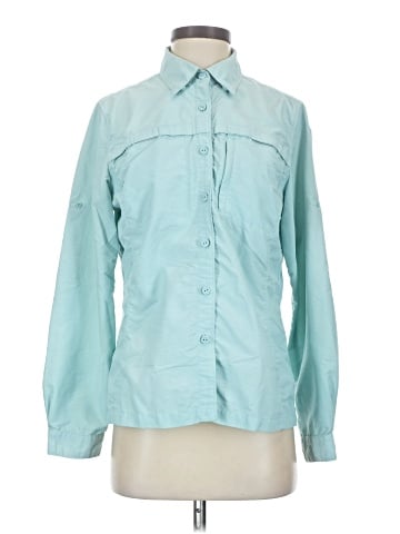 L.L.Bean Long Sleeve Button-Down Shirt (view 1)