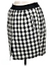Esprit Checkered-gingham Gray Casual Skirt Size L - photo 2