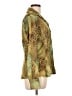 Etcetera Animal Print Gold Long Sleeve Blouse Size L - photo 4