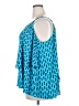 Torrid 100% Polyester Blue Sleeveless Blouse Size 4X Plus (4) - photo 5