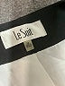 Le Suit 100% Polyester Houndstooth Ivory Jacket Size 16 - photo 6