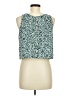 Assorted Brands 100% Polyester Green Sleeveless Blouse Size M - photo 2