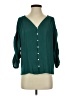 Unbranded Green 3/4 Sleeve Blouse Size S - photo 1