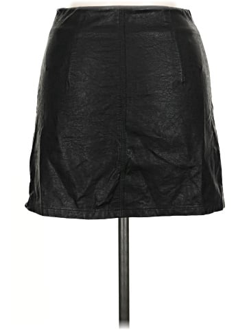 ALOT Faux Leather Skirt (view 2)