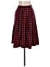 Pendleton 100% Wool Plaid Red Wool Skirt Size 14 - photo 2