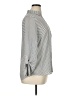The Limited 100% Polyester Polka Dots Gray Long Sleeve Blouse Size XL - photo 4