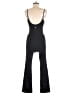 Crz Yoga Solid Black Jumpsuit Size M (estimated) - photo 2