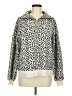 Ann Taylor LOFT Animal Print Ivory Pullover Sweater Size M - photo 1