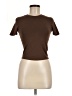 Zara Brown Short Sleeve Turtleneck Size M - photo 1