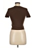 Zara Brown Short Sleeve Turtleneck Size M - photo 2