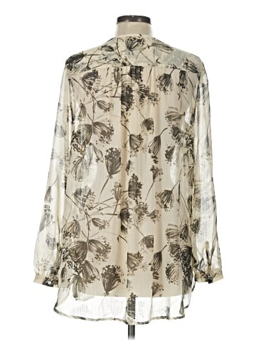 Merona Long Sleeve Blouse (view 2)