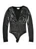 Lovers + Friends Metallic Silver Bodysuit Size XS - photo 1