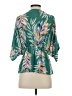 Bombom Tropical Green 3/4 Sleeve Blouse Size S - photo 2