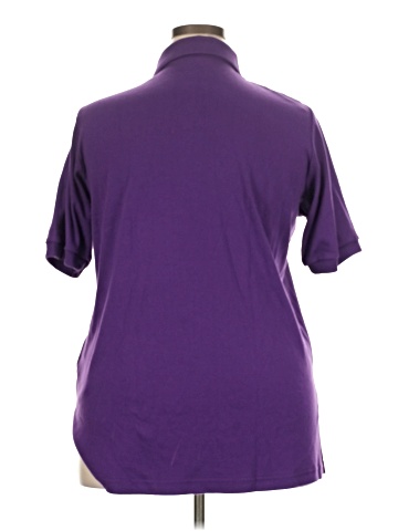 Woman Within Short Sleeve Blouse (view 2)