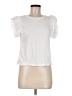 Zara White Short Sleeve Top Size M - photo 1