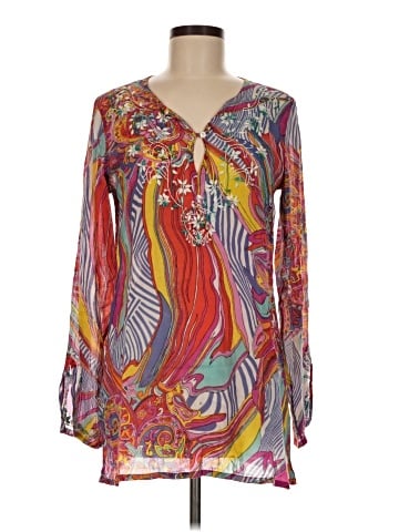 Lucky Brand Long Sleeve Blouse (view 1)