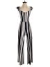Unbranded Stripes Silver Jumpsuit Size S - photo 1
