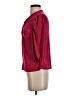 CeCe Burgundy 3/4 Sleeve Blouse Size S - photo 5