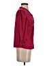 CeCe Burgundy 3/4 Sleeve Blouse Size S - photo 4