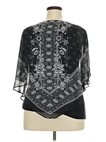 Apt. 9 Short Sleeve Blouse (view 2)