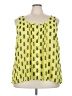 Torrid 100% Polyester Yellow Sleeveless Blouse Size 3X Plus (3) - photo 1