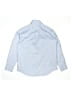 Lands' End 100% Cotton Solid Blue Long Sleeve Button-Down Shirt Size 12 - photo 2