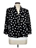Kasper Polka Dots Black Blazer Size 16 - photo 1