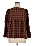 Primark Brown Long Sleeve Blouse Size 14 - photo 1