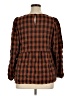 Primark Brown Long Sleeve Blouse Size 14 - photo 2