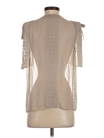 Elie Tahari for 5F Bergdorf Goodman Short Sleeve Blouse (view 2)