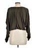 Hyfve Brown Long Sleeve Blouse Size L - photo 2