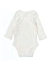 Carter's Ivory Long Sleeve Onesie 3-6 MO / 6 MO - photo 2