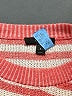 J.Crew Stripes Orange Pink Pullover Sweater Size S - photo 7