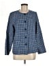 Chico's Checkered-gingham Blue Blazer Size Med (1) - photo 1