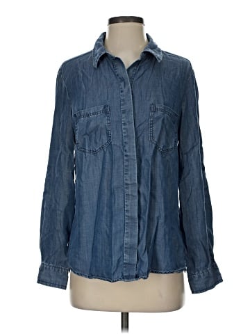 Liverpool Los Angeles Long Sleeve Button-Down Shirt (view 1)